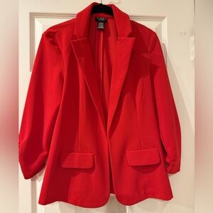 Soho Red Blazer